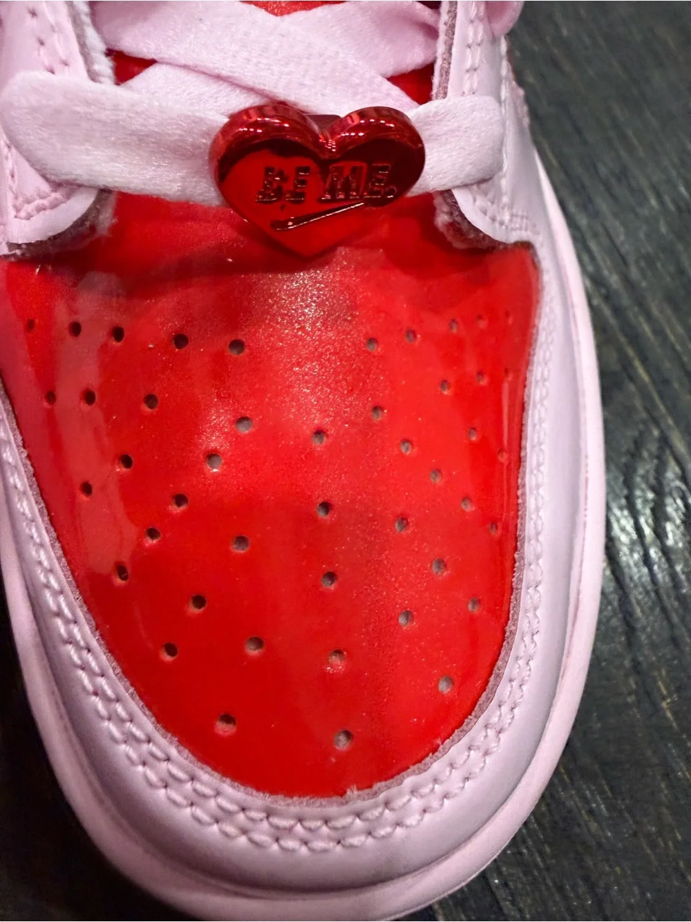 Kid's Nike Dunk Low BP Pink Foam/Summit White size 5.5Y